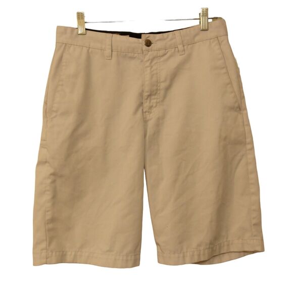 Volcom shorts mens 30 white chino flat front slash pocket flat front skate surf - Picture 1 of 11